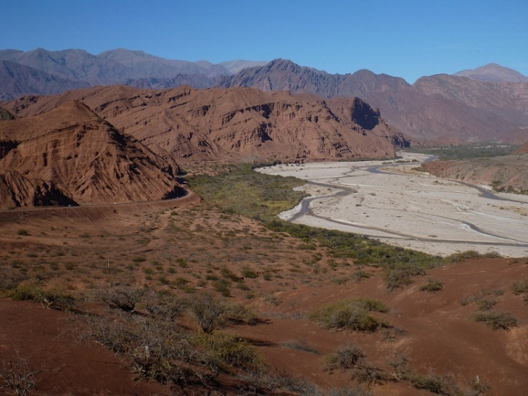 Údolí řeky Río de las Conchas