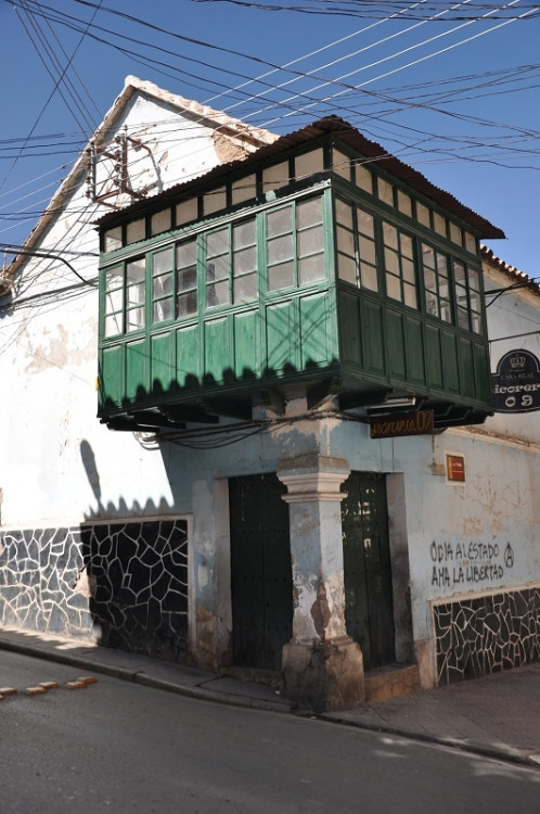 Potosí - balkony