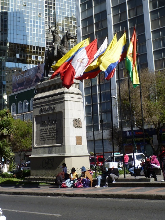 Pomník Simona Bolívarova