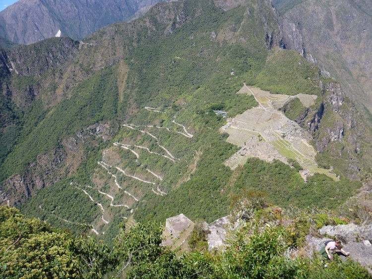 Machu Picchu z Huayna Picchu