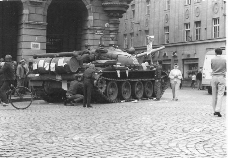 Náměstí Přemysla Otakara II. Foto Karel Svoboda