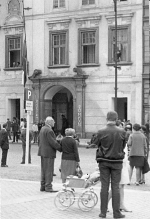 Náměstí Přemysla Otakara II. Foto Karel Svoboda