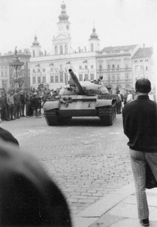 Náměstí Přemysla Otakara II. Foto Karel Svoboda
