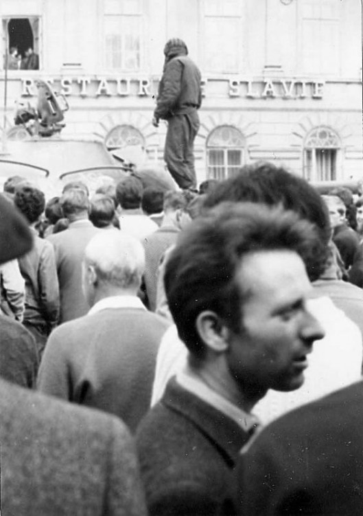 Restaurace Slavie. Foto Karel Svoboda