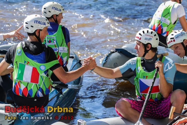 Mistrovství světa juniorů a veteránů v raftingu 2012 - dlouhý sjezd