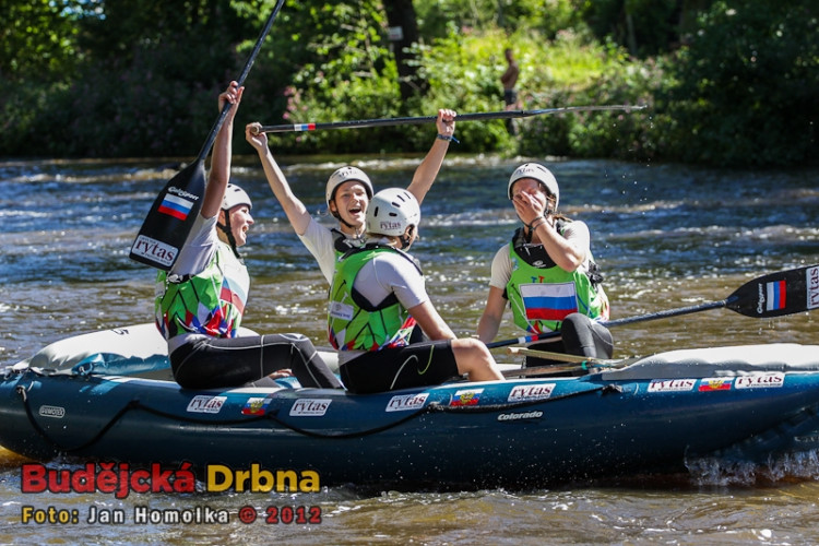 Mistrovství světa juniorů a veteránů v raftingu 2012 - dlouhý sjezd