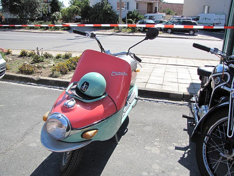 Expozice veteránských motocyklů