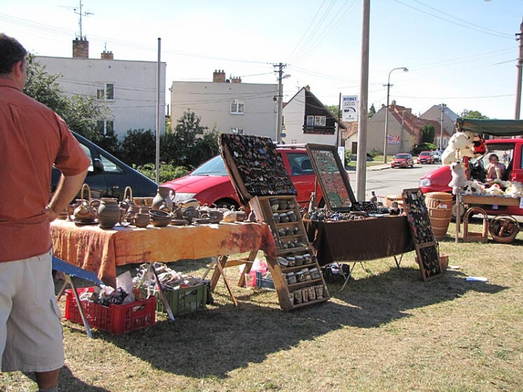 Stánek hrnčířského zboží