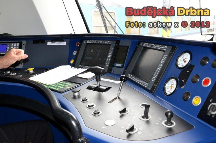 Kabina strojvedoucího