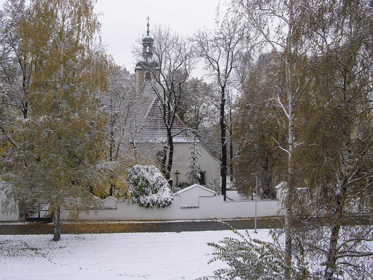 Kostel sv. Jana Křtitele a sv. Prokopa v Českých Budějovicích. Foto Lucie Cikánková