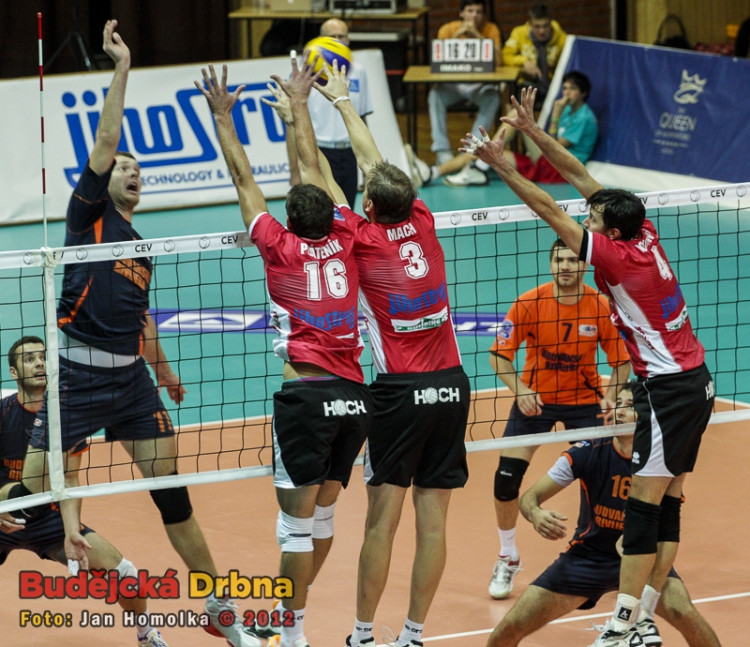 VK Jihostroj České Budějovice - Budvanska Rivijera Budva 3:0