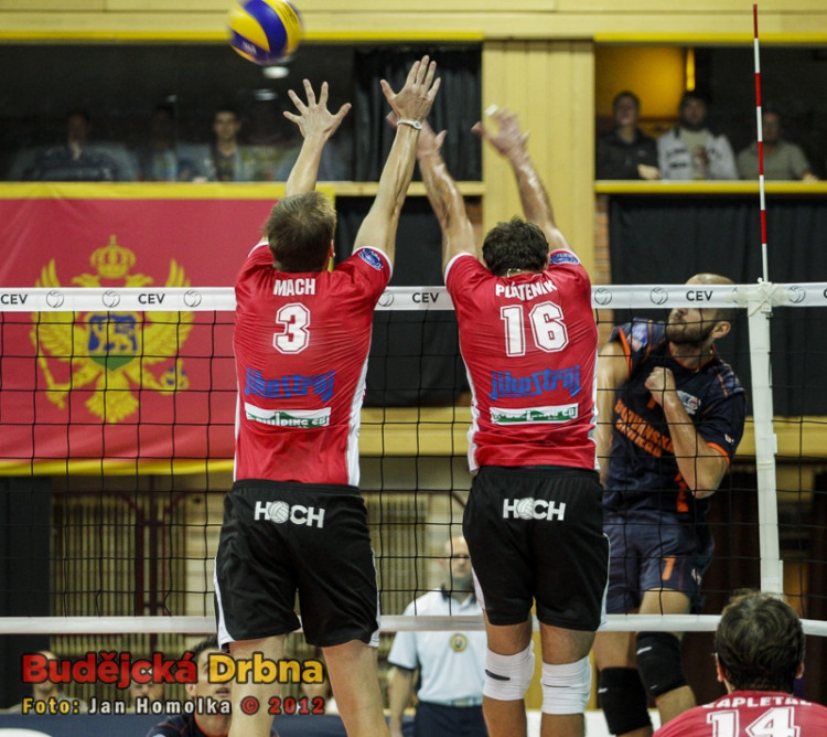 VK Jihostroj České Budějovice - Budvanska Rivijera Budva 3:0