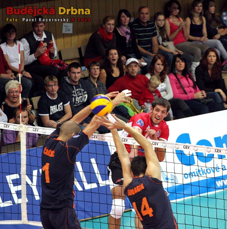 VK Jihostroj České Budějovice - Budvanska Rivijera Budva 3:0