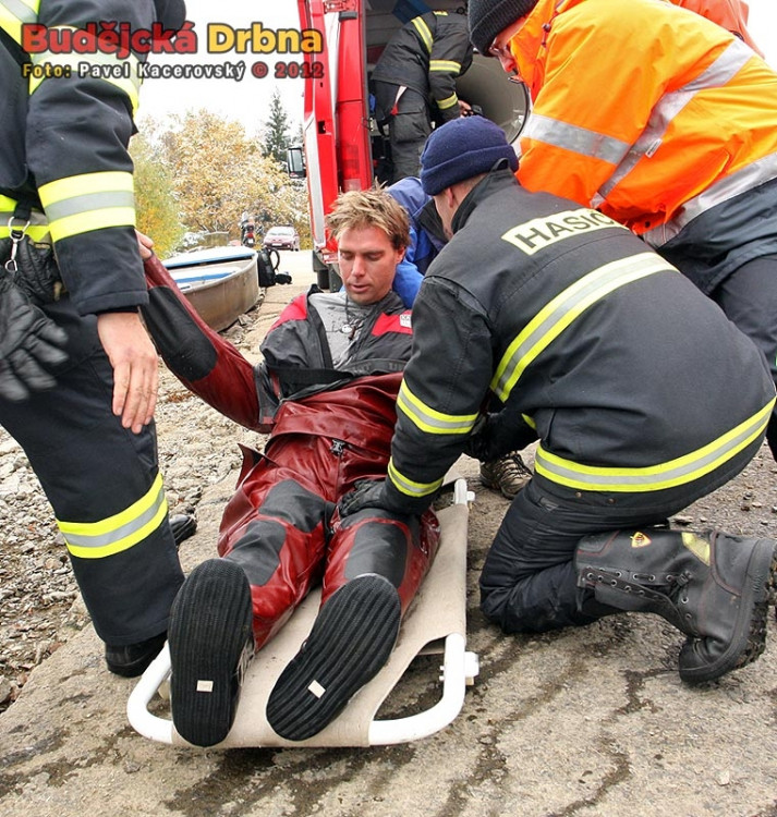 Příprava na umístění do barokomory