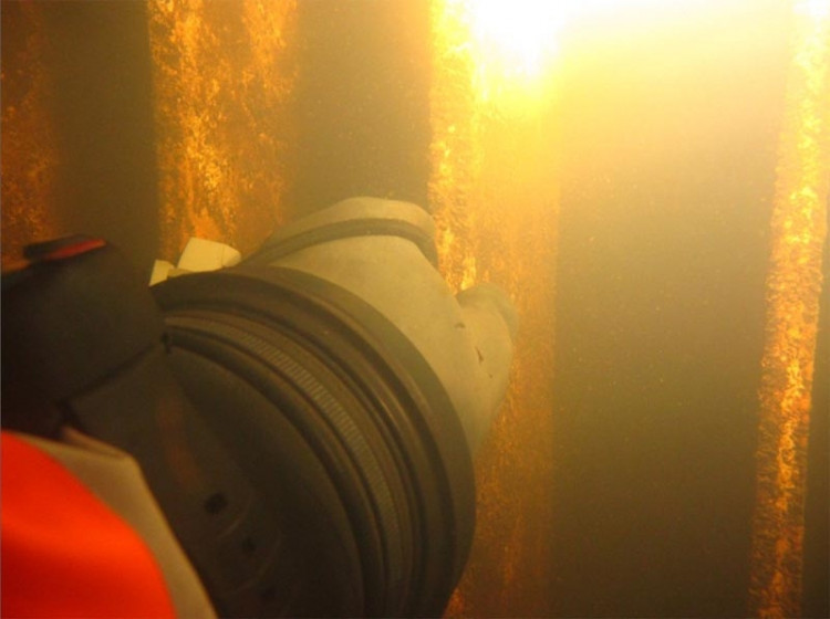 Hlavní česla v hloubce kolem 40 metrů