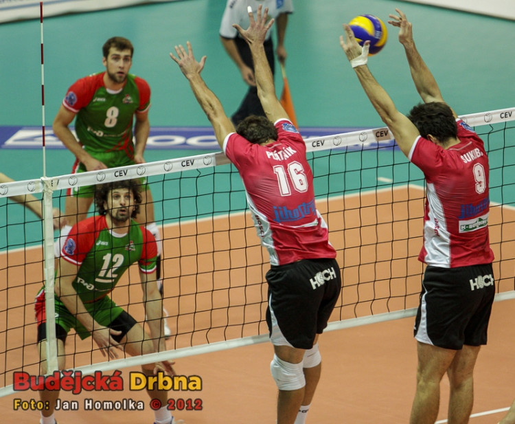 VK Jihostroj České Budějovice - Lokomotiv Novosibirsk 0:3