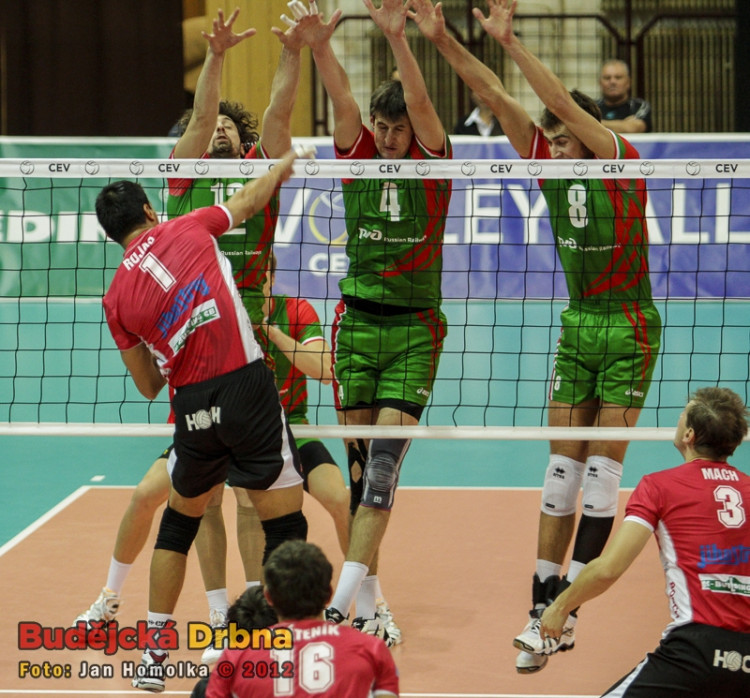 VK Jihostroj České Budějovice - Lokomotiv Novosibirsk 0:3