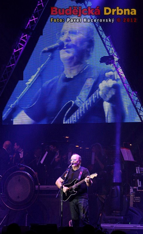 Výroční koncert kapely Olympic v Budvar Aréně