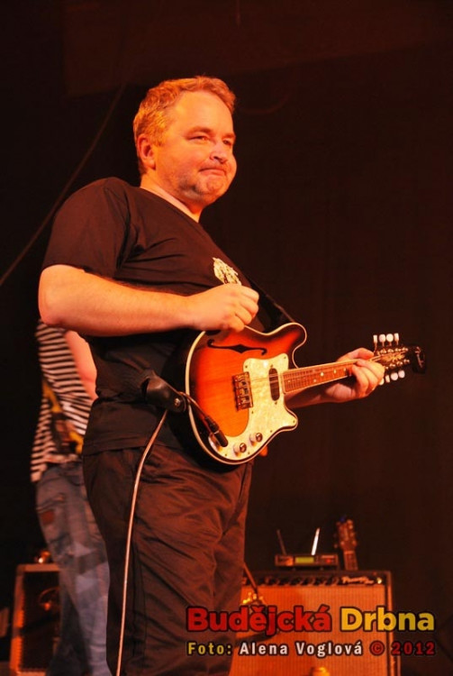 Martin hrál po celou dobu s blaženým výrazem ve tváři