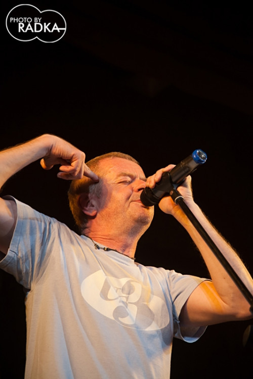 Kapela Mňága a Ždorp koncertovala v Budějcích