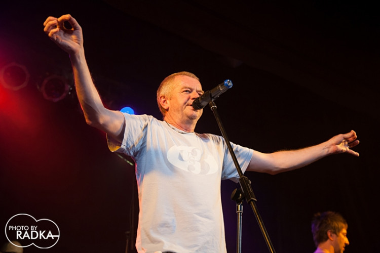 Kapela Mňága a Ždorp koncertovala v Budějcích