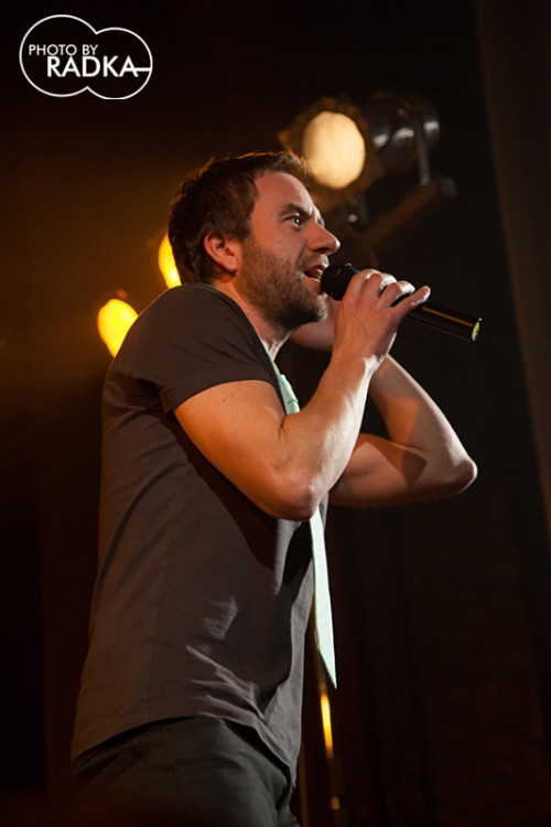 Kapela Mňága a Ždorp koncertovala v Budějcích