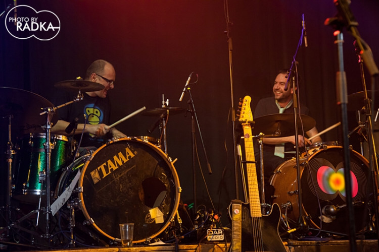 Kapela Mňága a Ždorp koncertovala v Budějcích