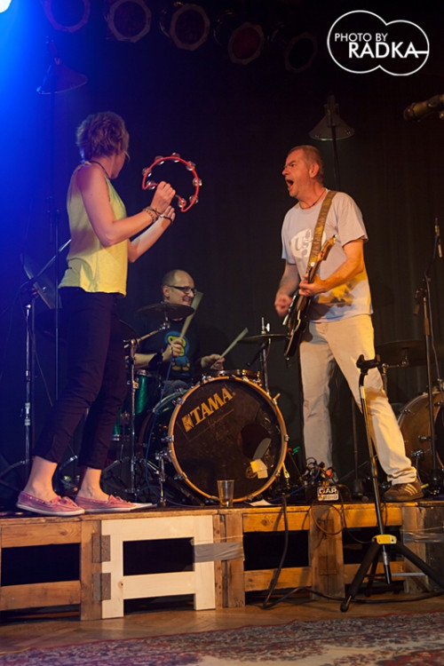 Kapela Mňága a Ždorp koncertovala v Budějcích