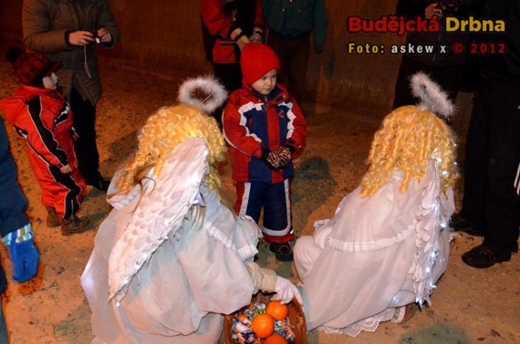 Mikulášská nadílka ve dvoře Vondrov