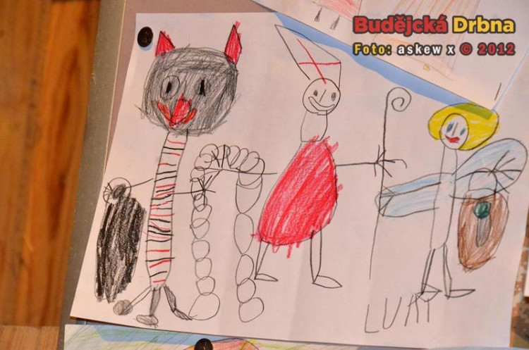 Mikulášská nadílka ve dvoře Vondrov