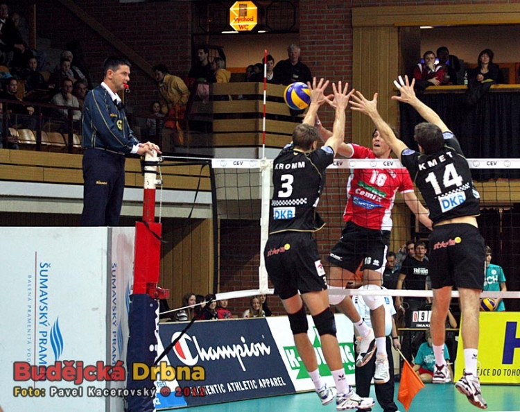VK Jihostroj České Budějovice - Berlin Recycling Volleys 3:1
