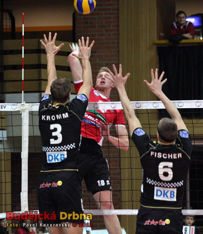VK Jihostroj České Budějovice - Berlin Recycling Volleys 3:1