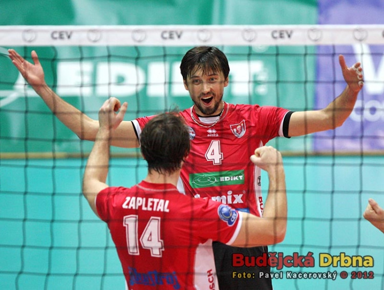 VK Jihostroj České Budějovice - Berlin Recycling Volleys 3:1