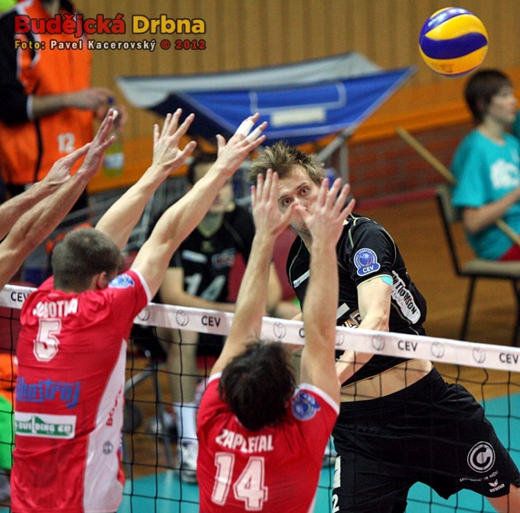 VK Jihostroj České Budějovice - Berlin Recycling Volleys 3:1