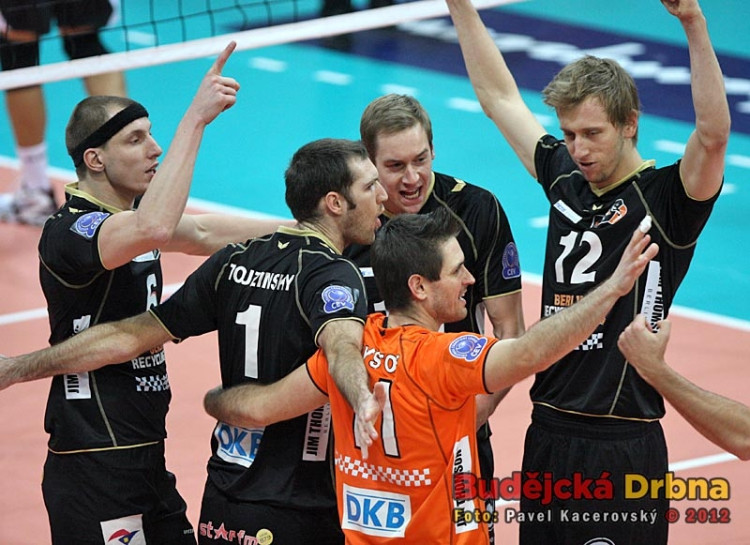 VK Jihostroj České Budějovice - Berlin Recycling Volleys 3:1
