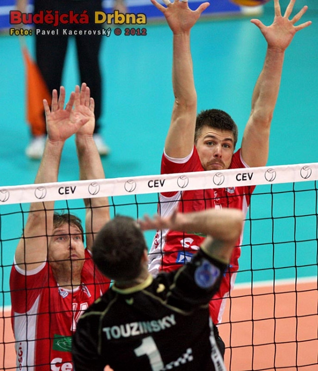 VK Jihostroj České Budějovice - Berlin Recycling Volleys 3:1