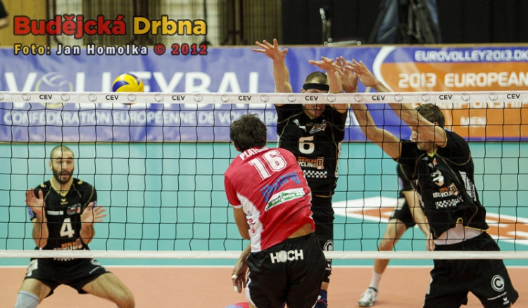 VK Jihostroj České Budějovice - Berlin Recycling Volleys 3:1