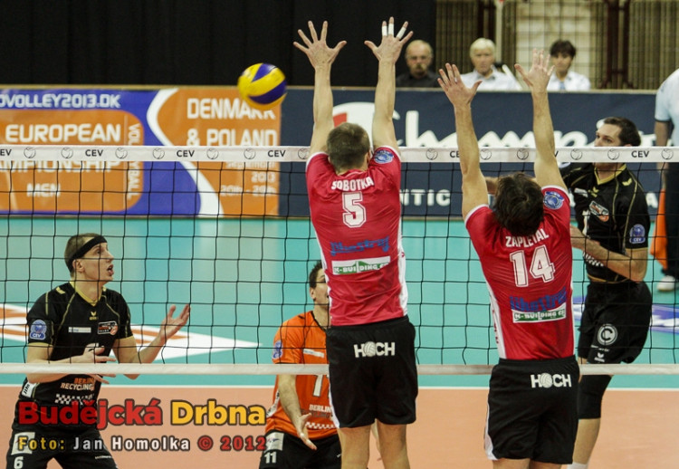 VK Jihostroj České Budějovice - Berlin Recycling Volleys 3:1
