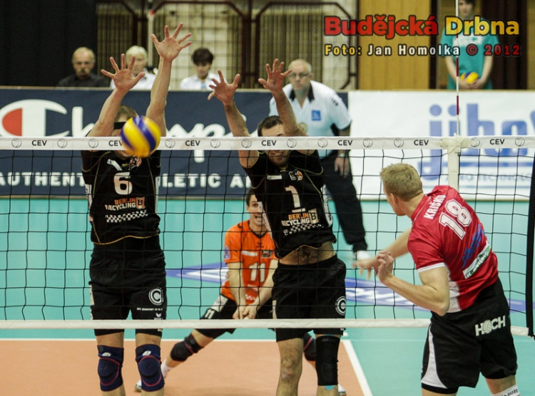 VK Jihostroj České Budějovice - Berlin Recycling Volleys 3:1