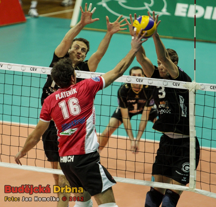 VK Jihostroj České Budějovice - Berlin Recycling Volleys 3:1