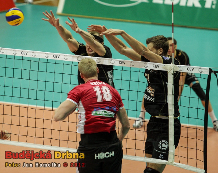 VK Jihostroj České Budějovice - Berlin Recycling Volleys 3:1
