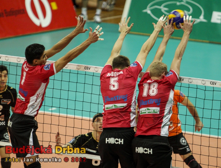VK Jihostroj České Budějovice - Berlin Recycling Volleys 3:1