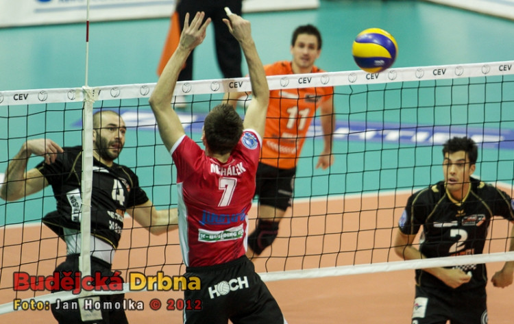 VK Jihostroj České Budějovice - Berlin Recycling Volleys 3:1