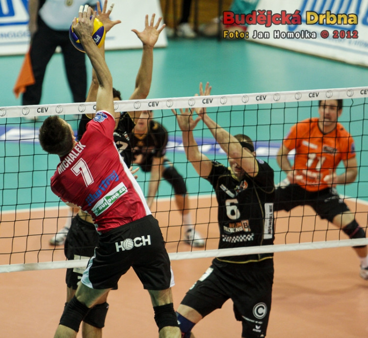 VK Jihostroj České Budějovice - Berlin Recycling Volleys 3:1