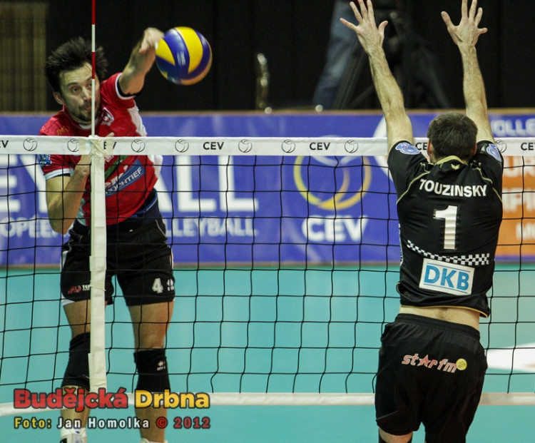 VK Jihostroj České Budějovice - Berlin Recycling Volleys 3:1