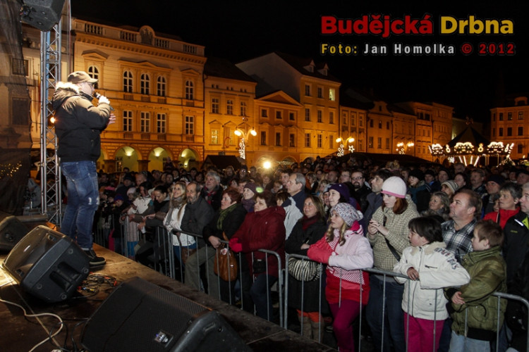 Koncert Petra Koláře při Budějovickém adventu 2012
