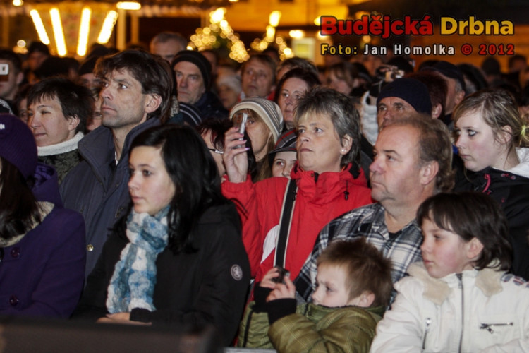 Koncert Petra Koláře při Budějovickém adventu 2012