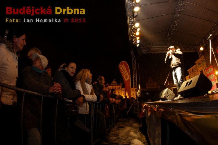 Koncert Petra Koláře při Budějovickém adventu 2012