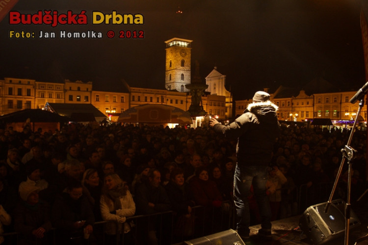 Koncert Petra Koláře při Budějovickém adventu 2012