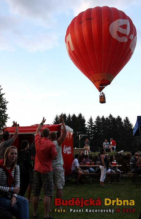 Balón nad Budějcemi